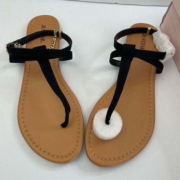 New! JustFab| Gabriela| Flat sandal with box! - Picture 3 of 12